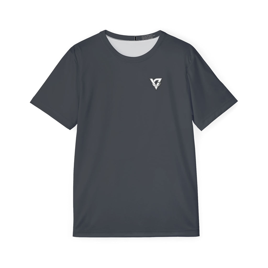 Vantacore Solid Charcoal Men's Sports Jersey