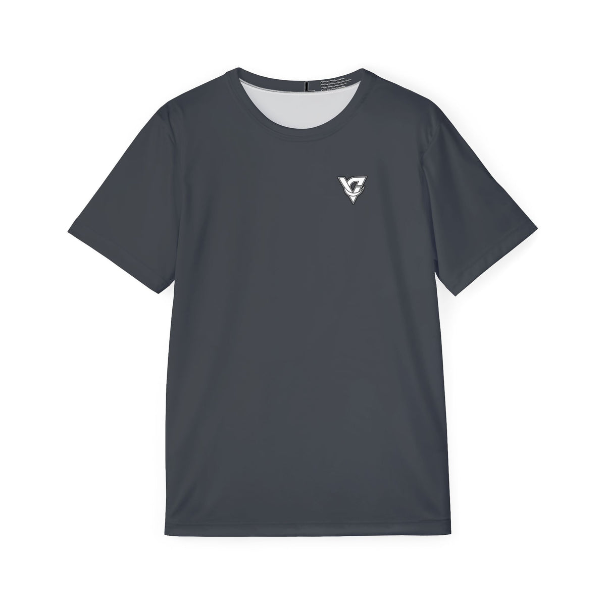 Vantacore Solid Charcoal Men's Sports Jersey