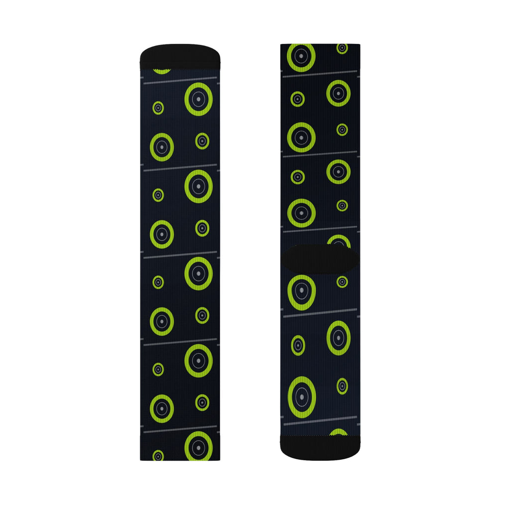 Training & Gym Volt Night Iron Plate Athletic Crew Socks