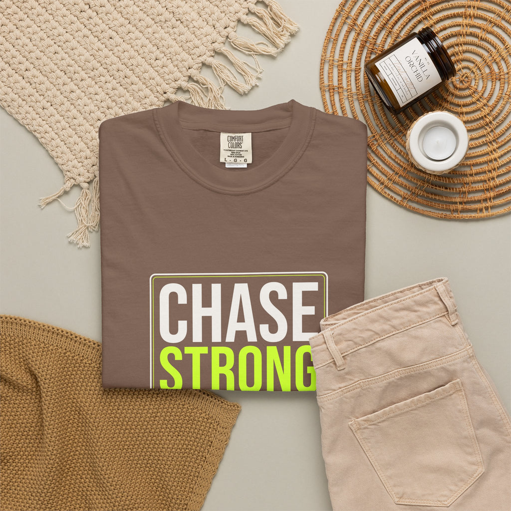 Chase Strong | Women's Garment-Dyed Graphic Tee