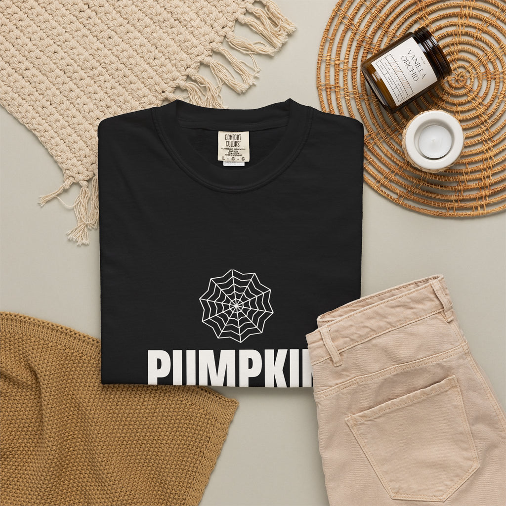 Pumpkin Queen | Women's Halloween Garment-Dyed Graphic Tee