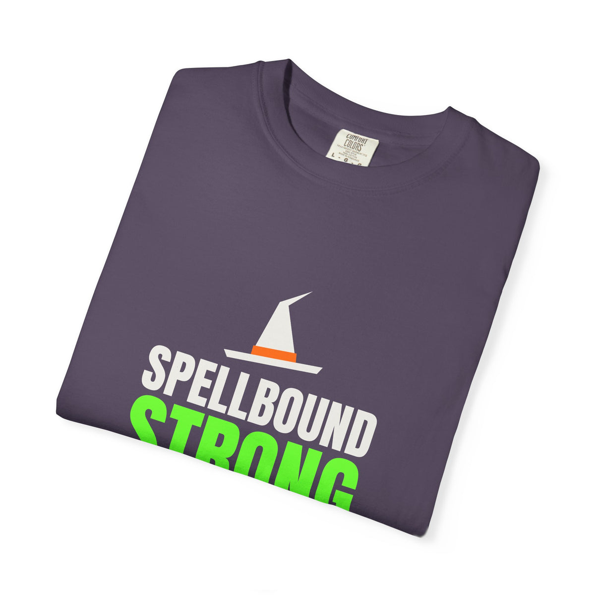 Spellbound Strong | Women's Halloween Garment-Dyed Graphic Tee