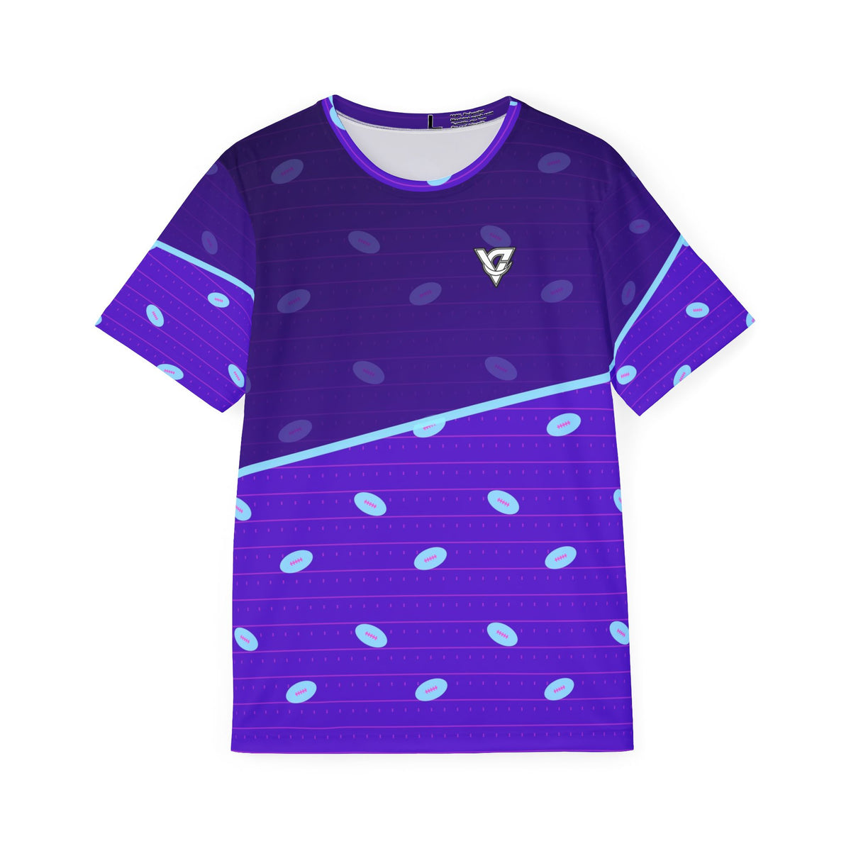 Football Ultra Violet Gridiron Men's Sports Jersey