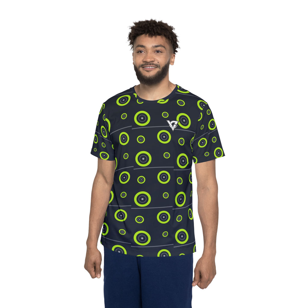 Training & Gym Volt Night Iron Plate Men's Sports Jersey