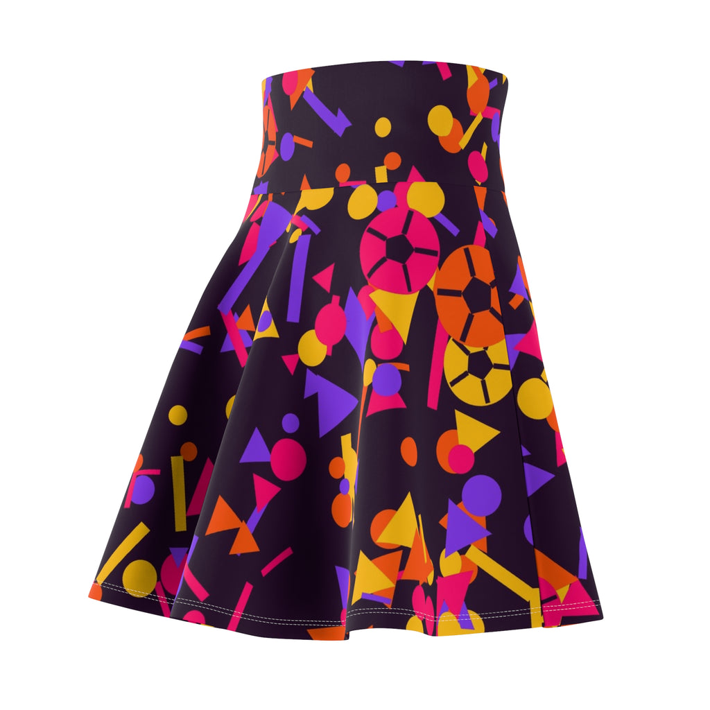 Soccer Berry Blast Confetti Pop Women's Athletic Skater Skirt