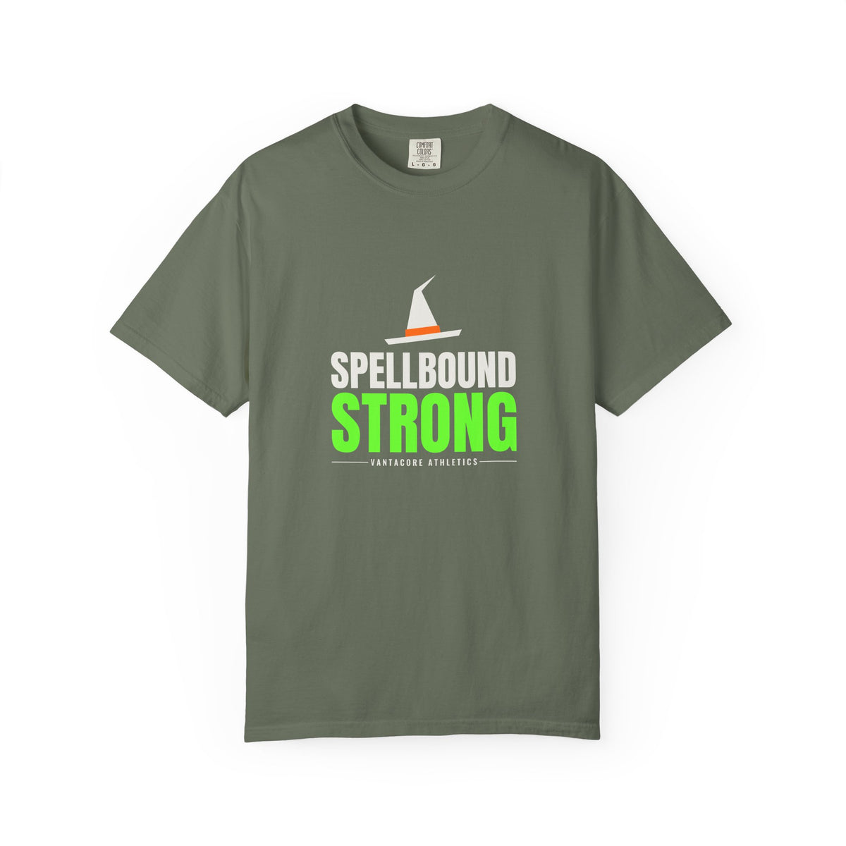 Spellbound Strong | Women's Halloween Garment-Dyed Graphic Tee