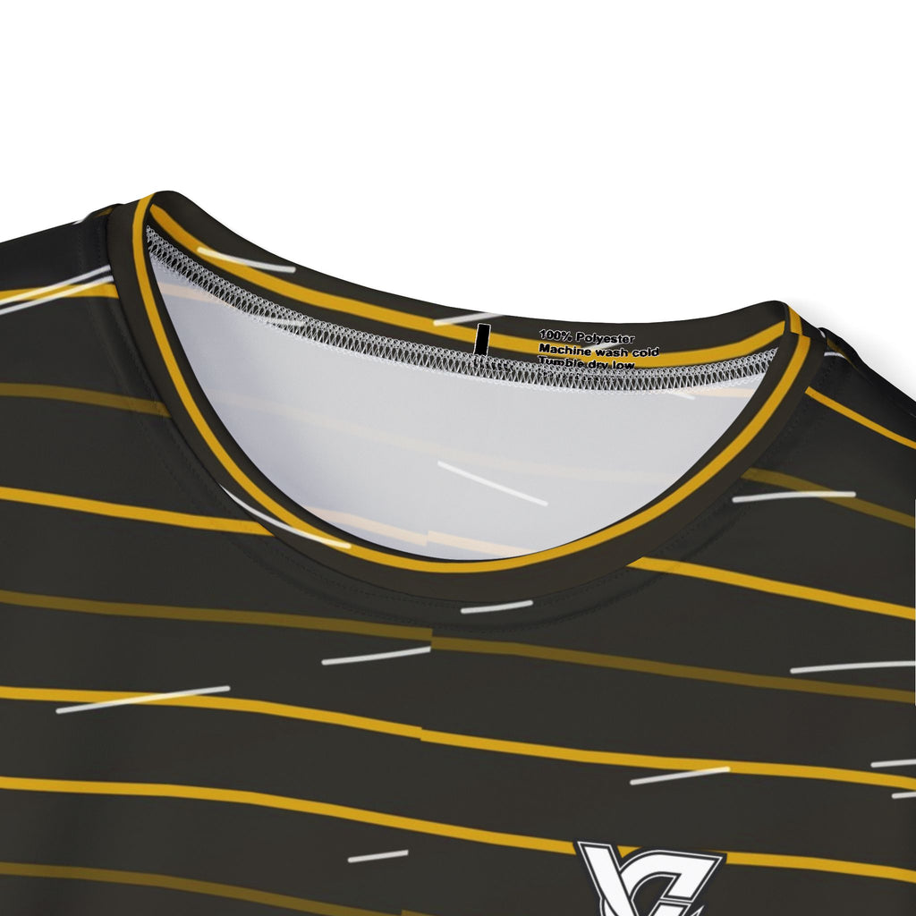 Running Gold Rush Pace Lanes Men's Sports Jersey