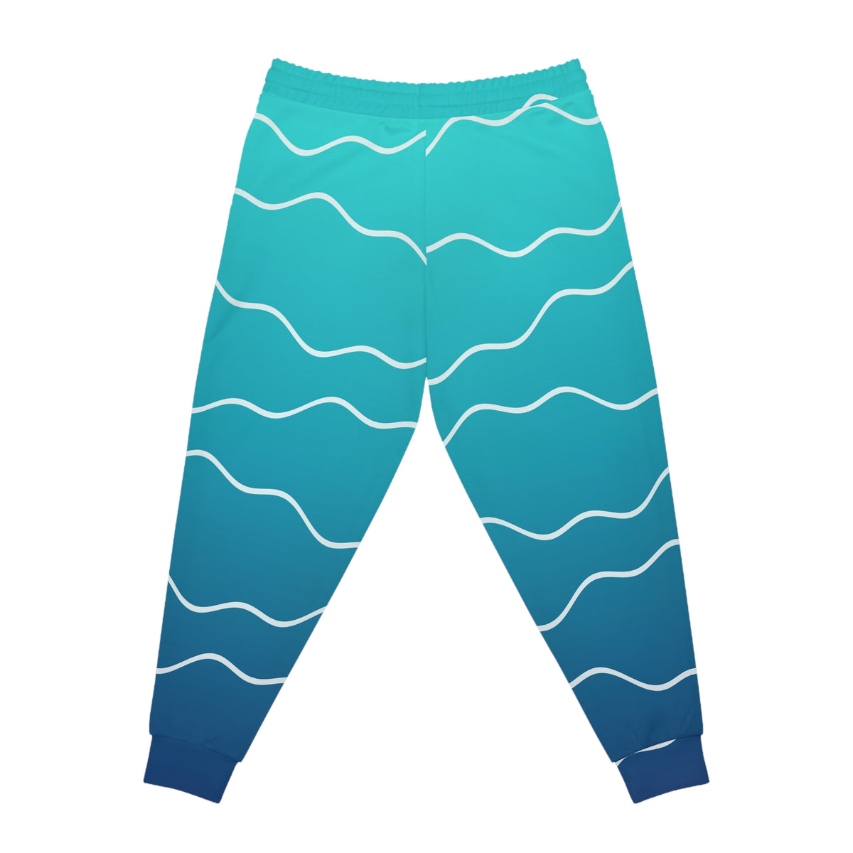 Women's Ocean Ombre Joggers – Colorful All-Over Print Athletic Jogger Pants