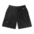 Men's Graphite Topo Performance Jogger Athletic Shorts with Pockets