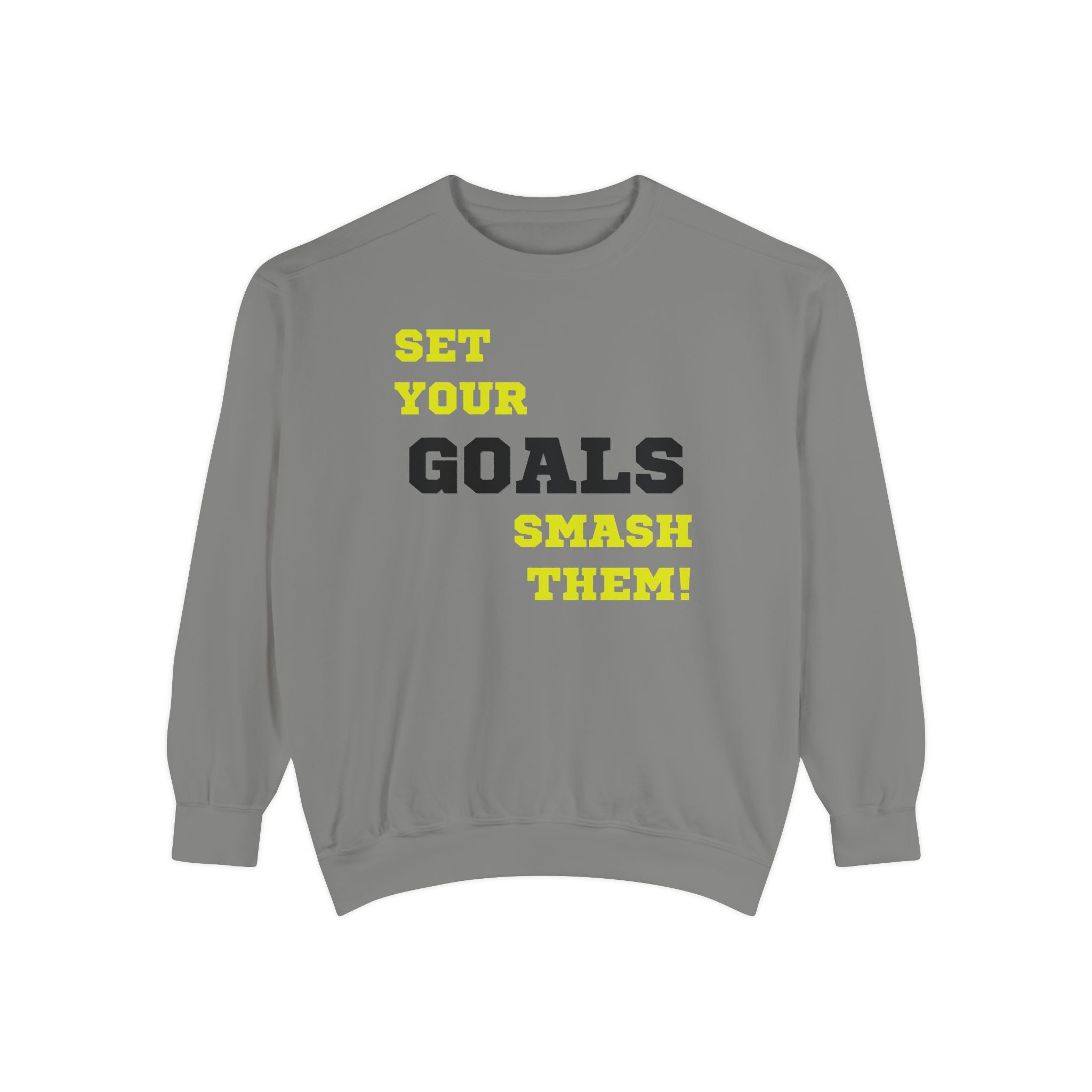 Set Goals | Motivational Crewneck Sweatshirt