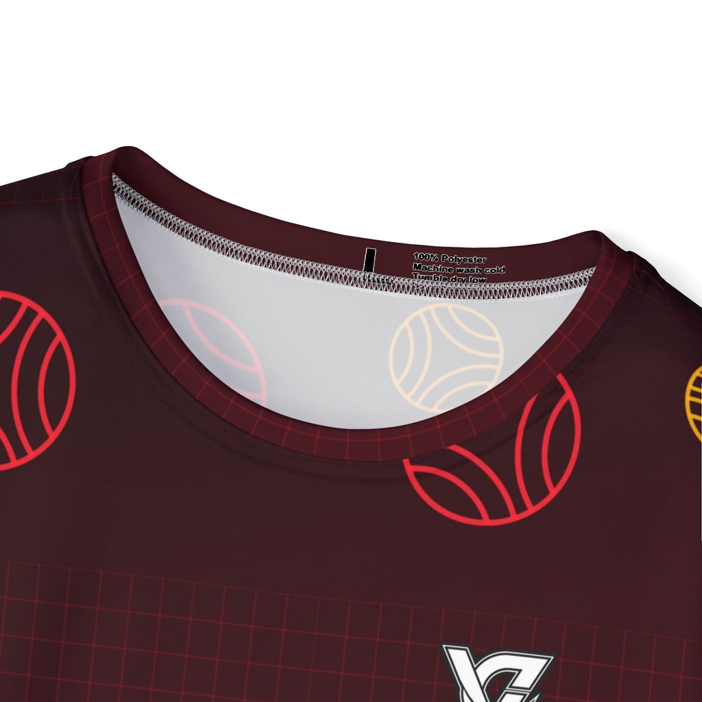 Volleyball Crimson Blaze Spike Panel Men's Sports Jersey