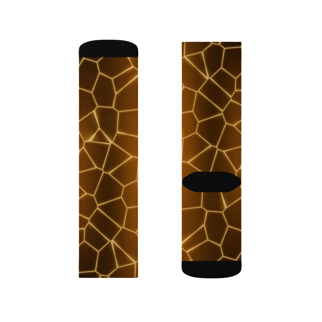 Amber Rift Athletic Crew Socks