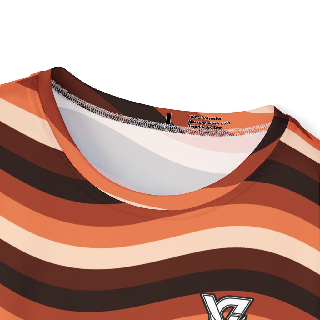 Terracotta Wave Multipurpose Athletic Shirt