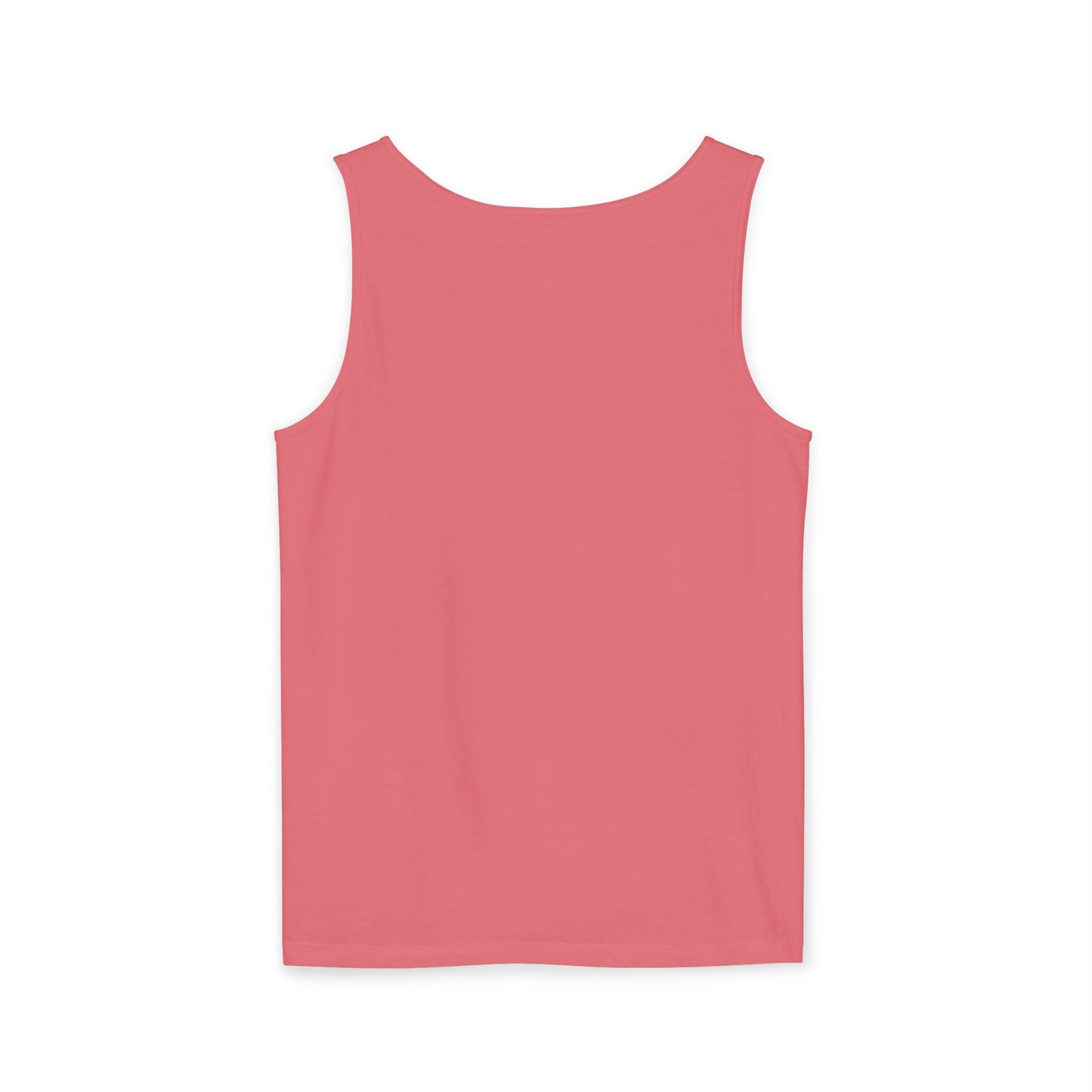 Minimal Geometric Triangle Logo Tank Top | Chest Emblem