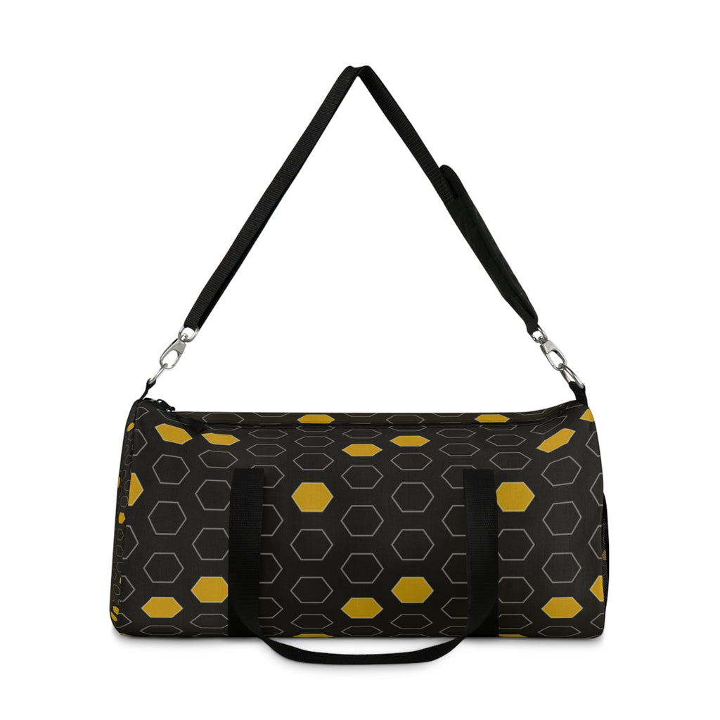 Soccer Gold Rush Hex Pitch Duffel Bag