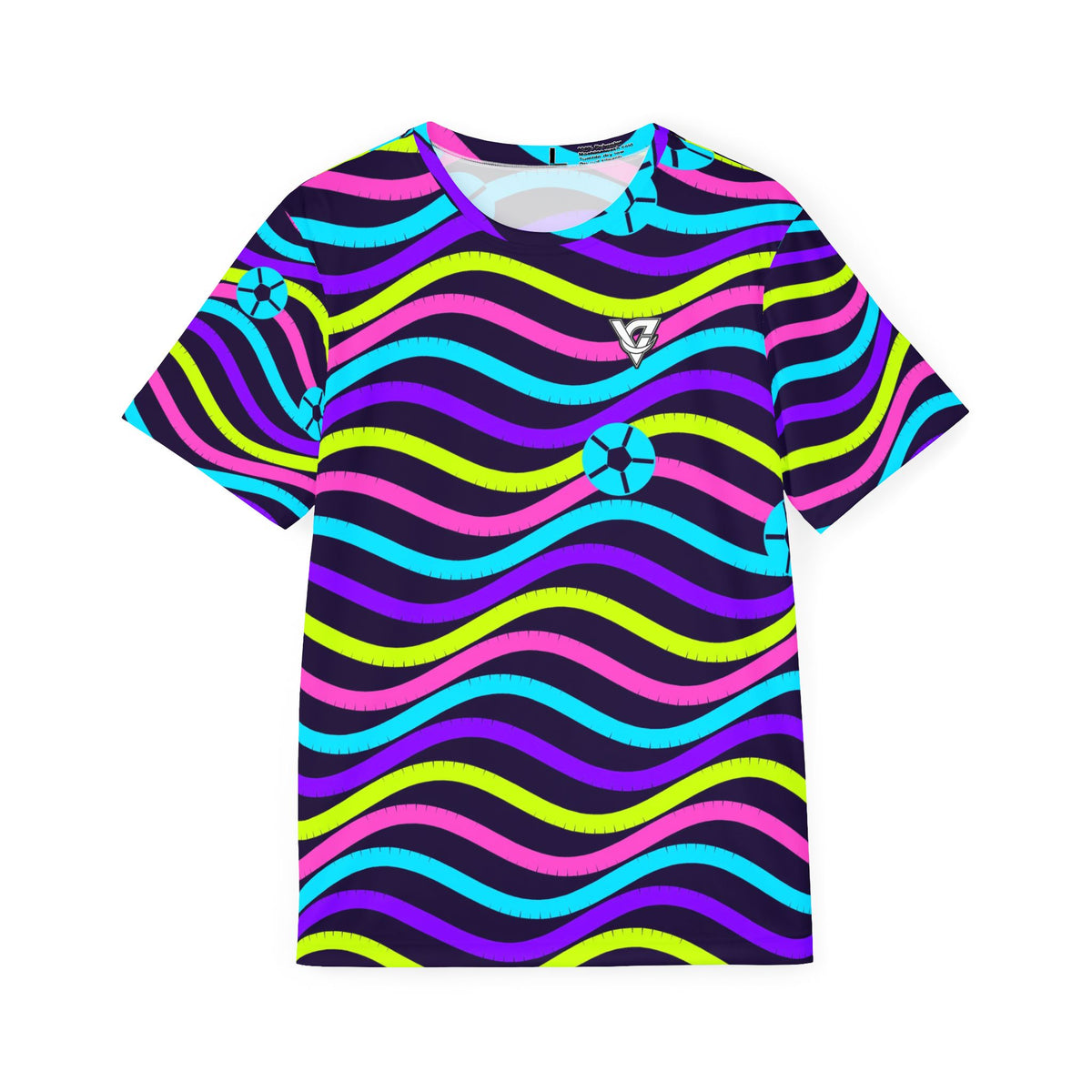 Soccer Violet Volt Wave Rider Men's Sports Jersey