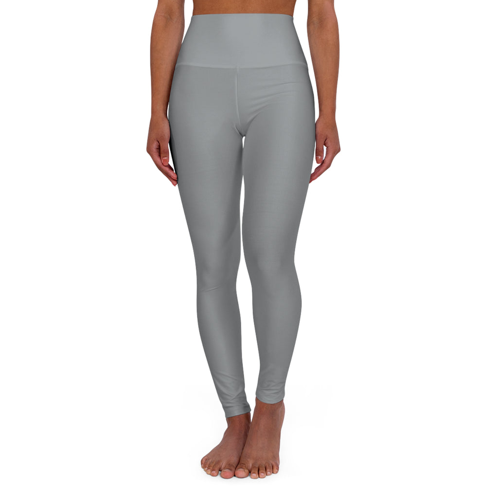 Stone Grey Essential High-Waisted Yoga Leggings