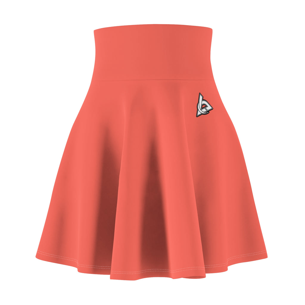Vantacore Solid Coral Women's Athletic Skater Skirt