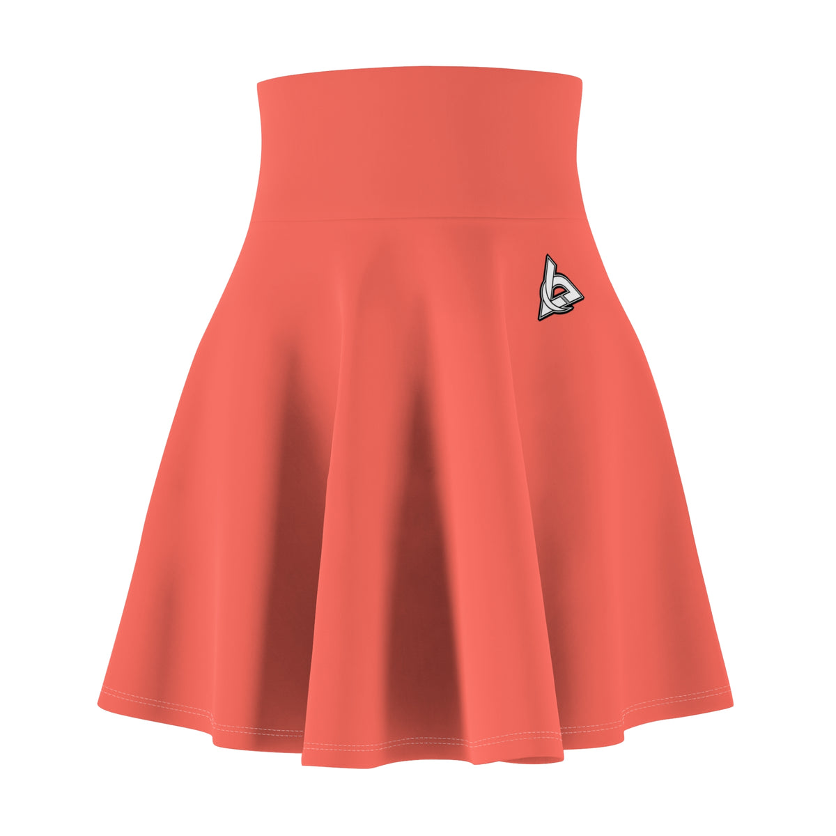 Vantacore Solid Coral Women's Athletic Skater Skirt