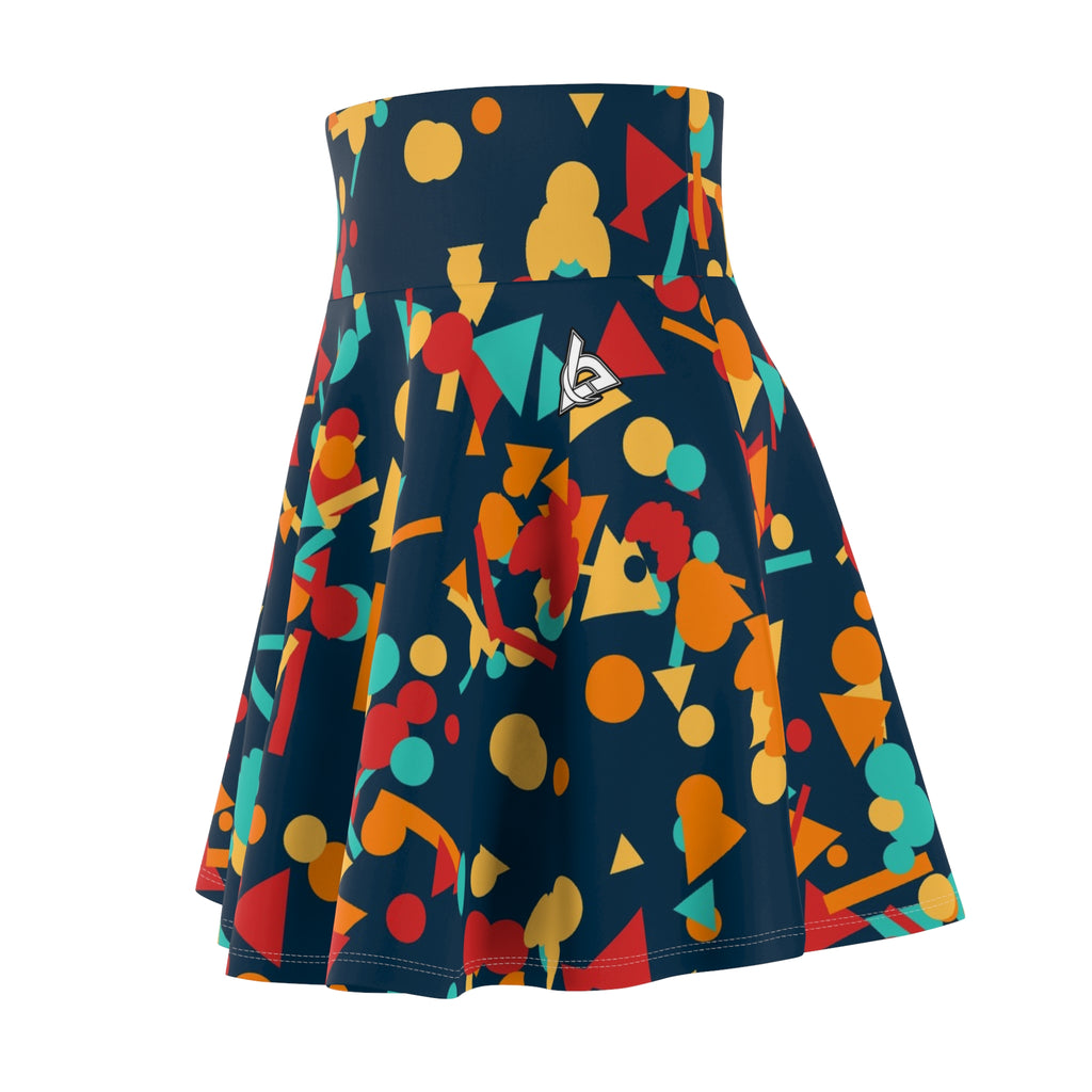 Yoga Tropic Heat Confetti Pop Women's Athletic Skater Skirt
