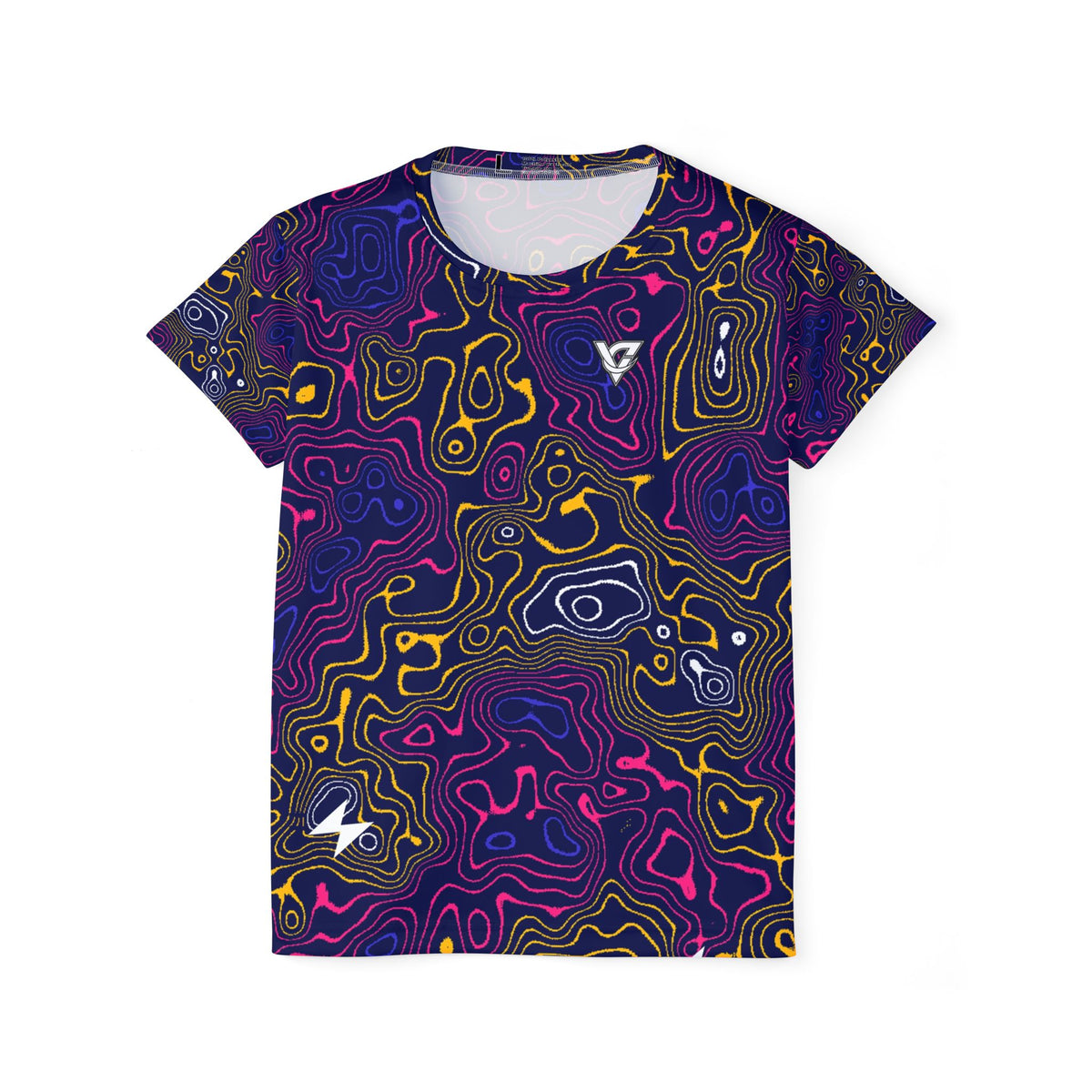 Running Royal Flame Topo Trail Women's Sports Jersey