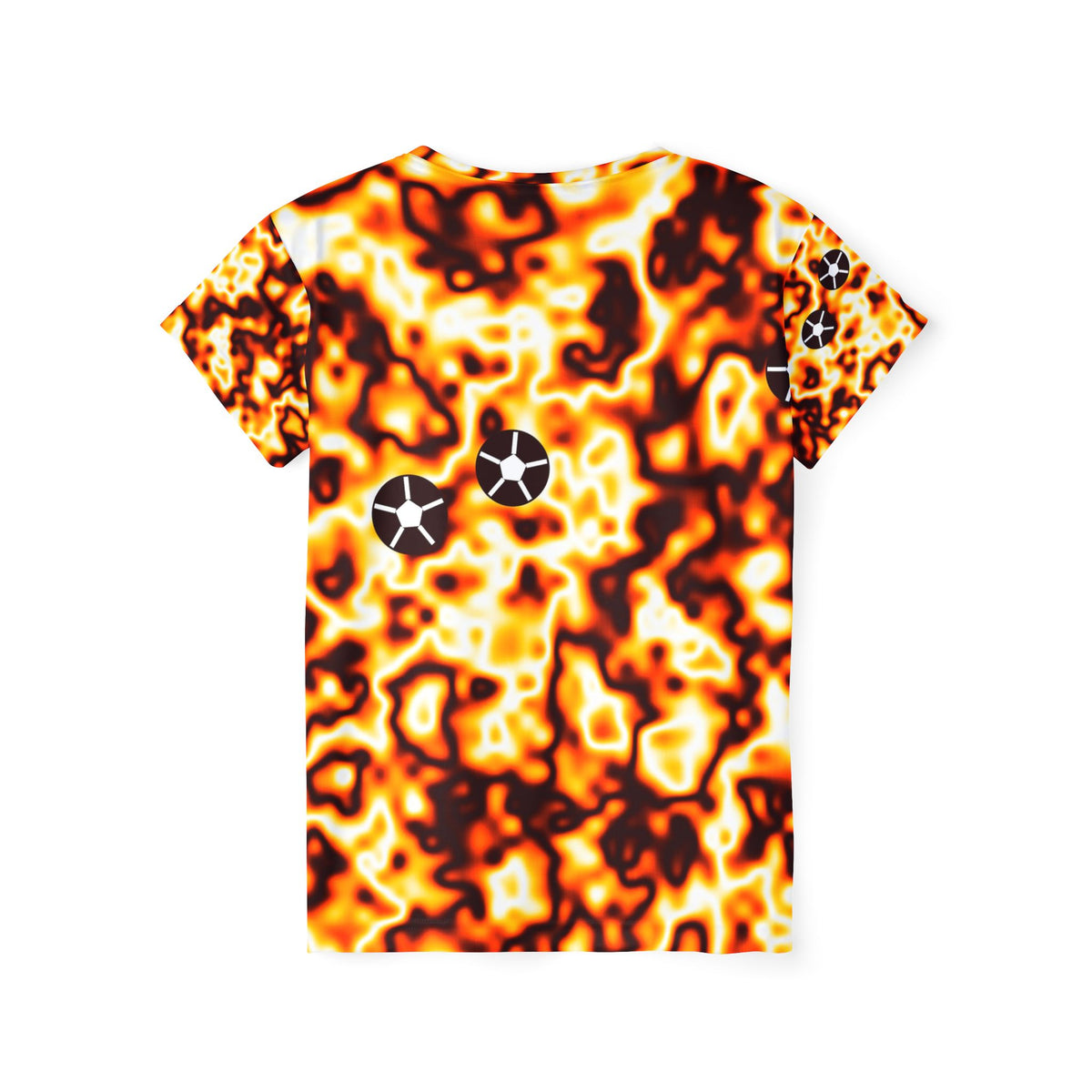 Soccer Solar Flare Marble Flow Women's Sports Jersey