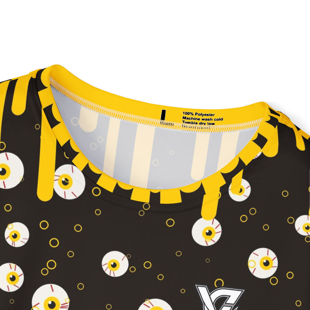 Halloween Candy Corn Slime Drip Multipurpose Athletic Shirt