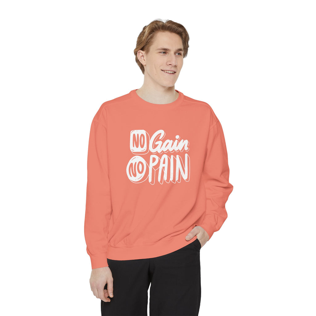 Copy of No Gain No Pain Sweatshirt | Motivational Fitness Crewneck