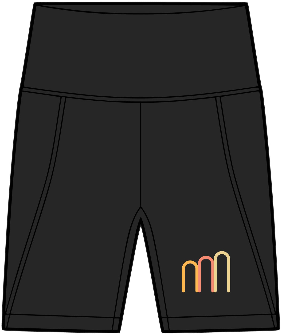 Mango Rise | Women's Biker Shorts with Pockets
