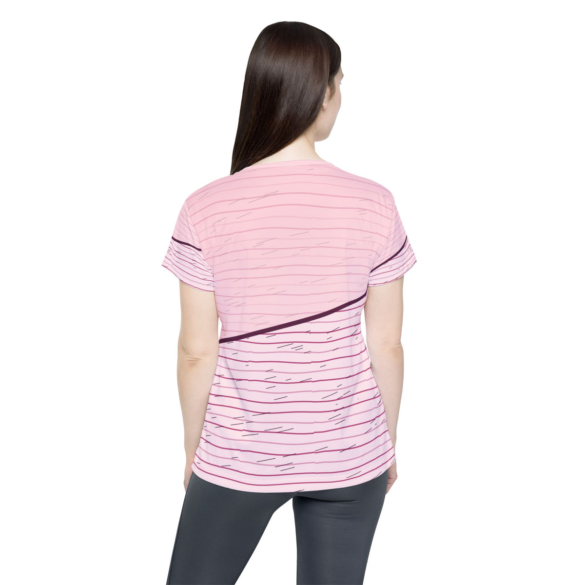 Running Blush Rose Pace Lanes Women's Sports Jersey
