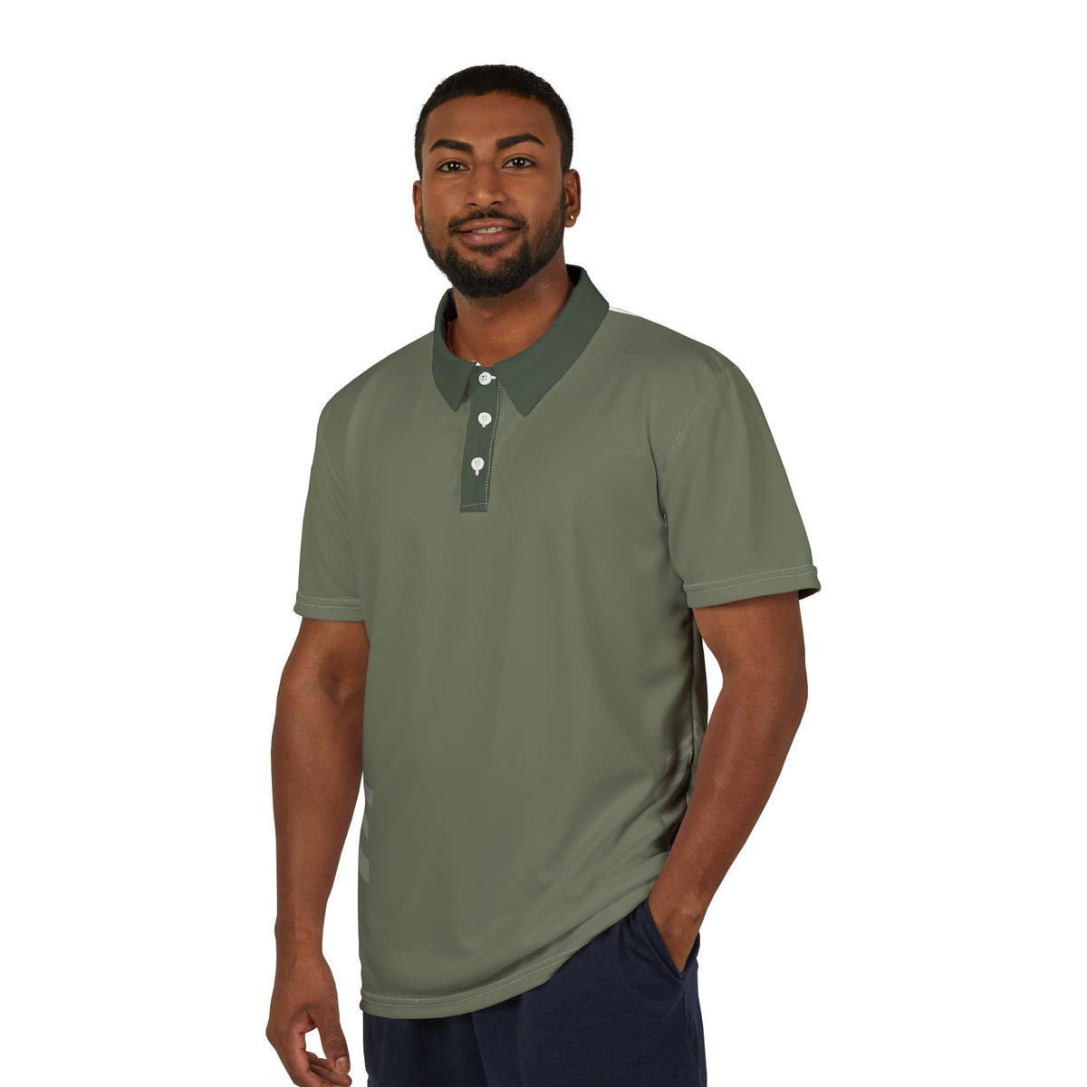 Olive Green Polo Shirt — Classic Casual Men's & Women's Golf Polo