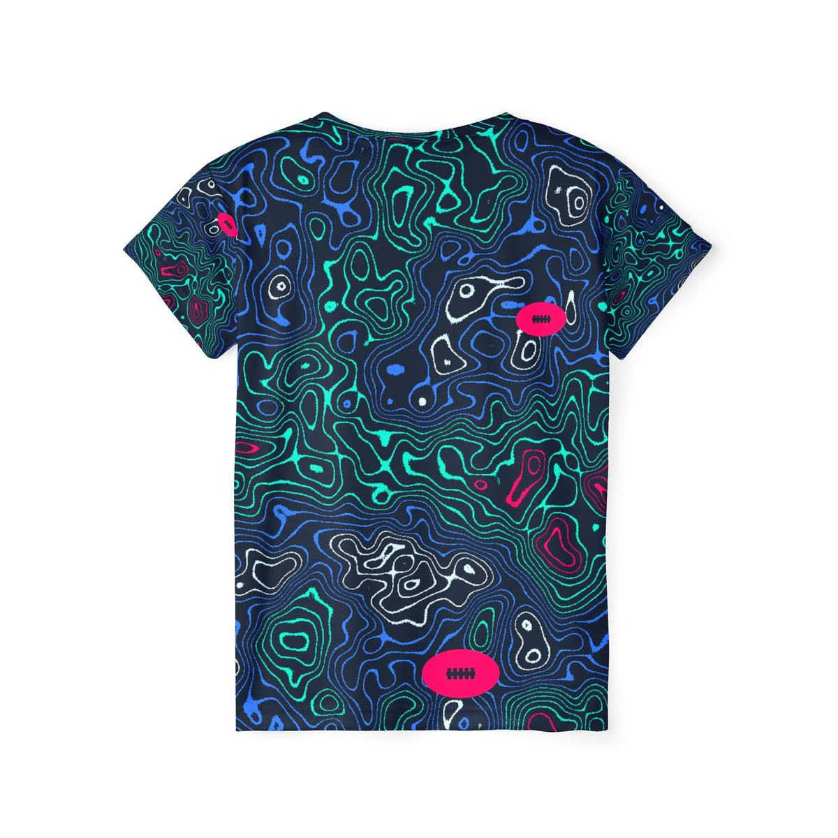 Football Arctic Neon Topo Trail Women's Sports Jersey
