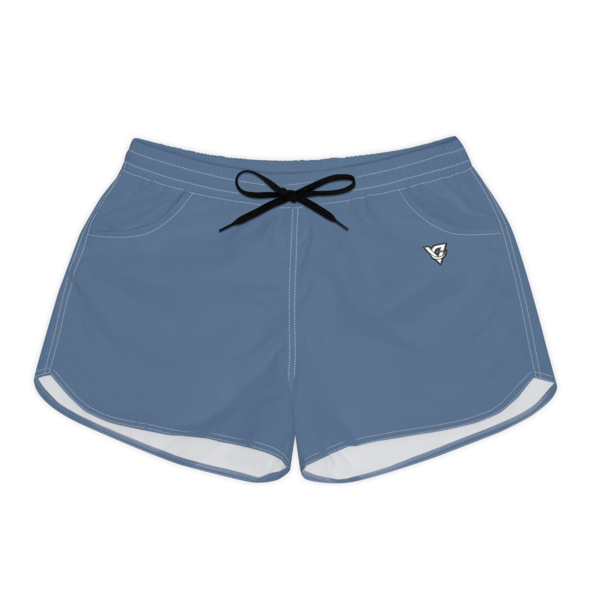 Women's Multipurpose Athletic Shorts with Pockets | Slate Blue Essential