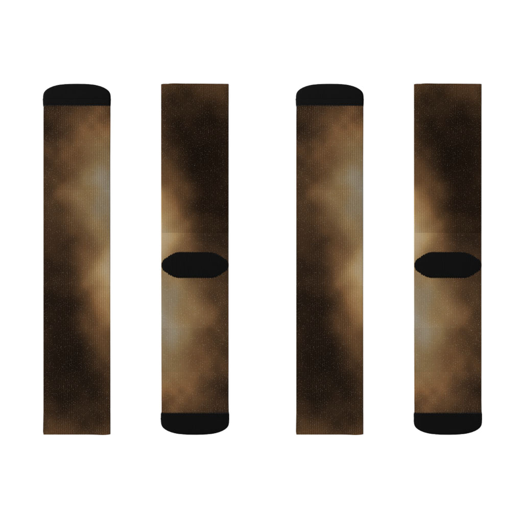 Desert Galaxy Athletic Crew Socks
