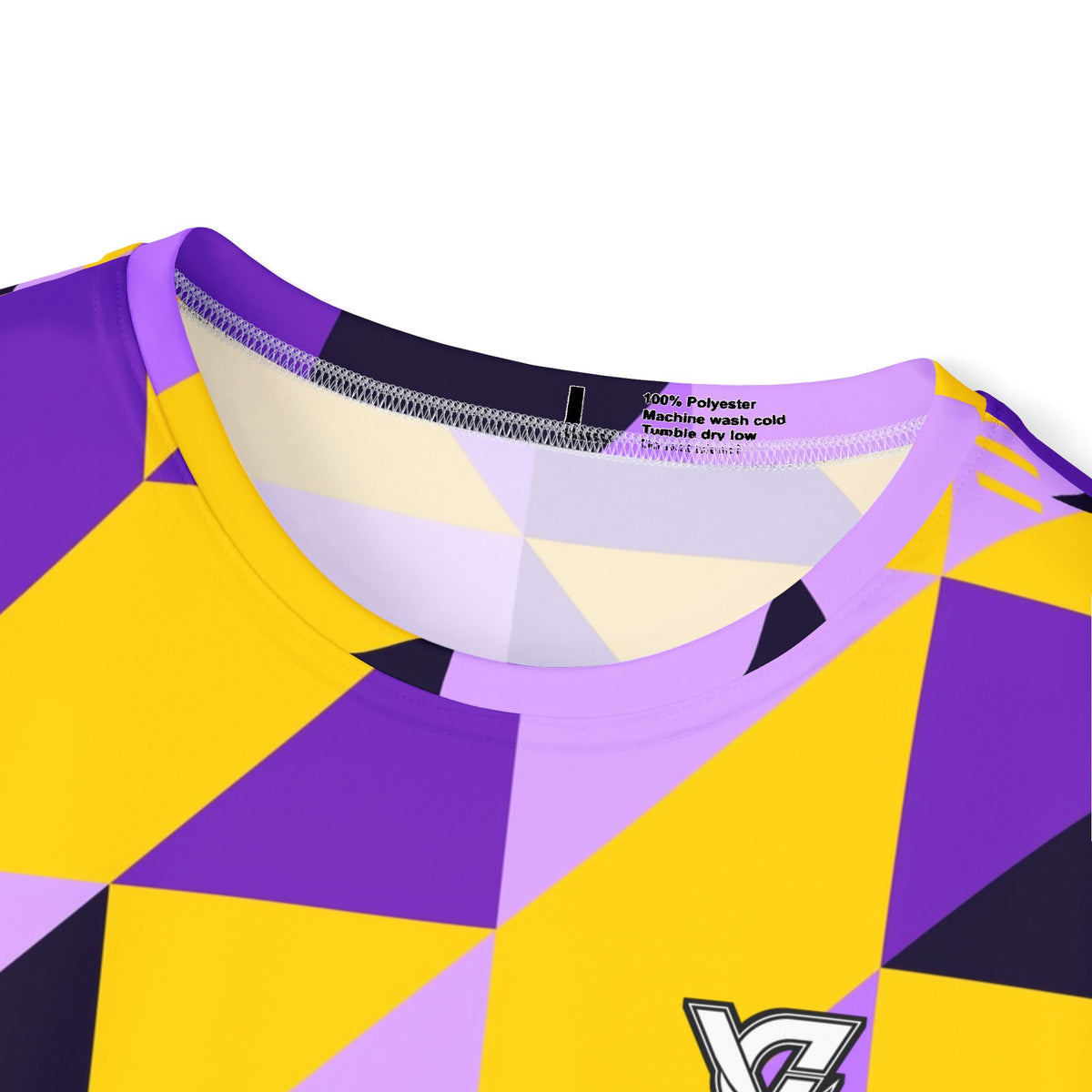 Running Ultra Grape Prism Block Men's Sports Jersey
