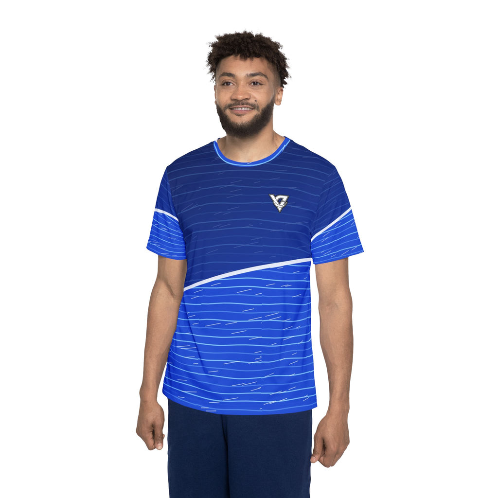 Running Royal Ice Pace Lanes Men's Sports Jersey