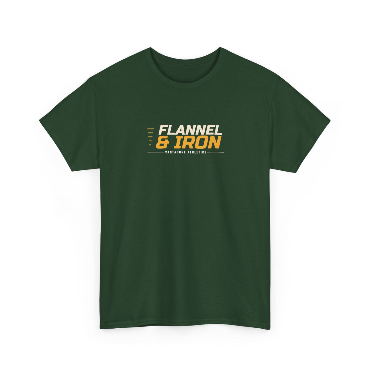 Flannel & Iron | Men's Graphic Gym T-Shirt