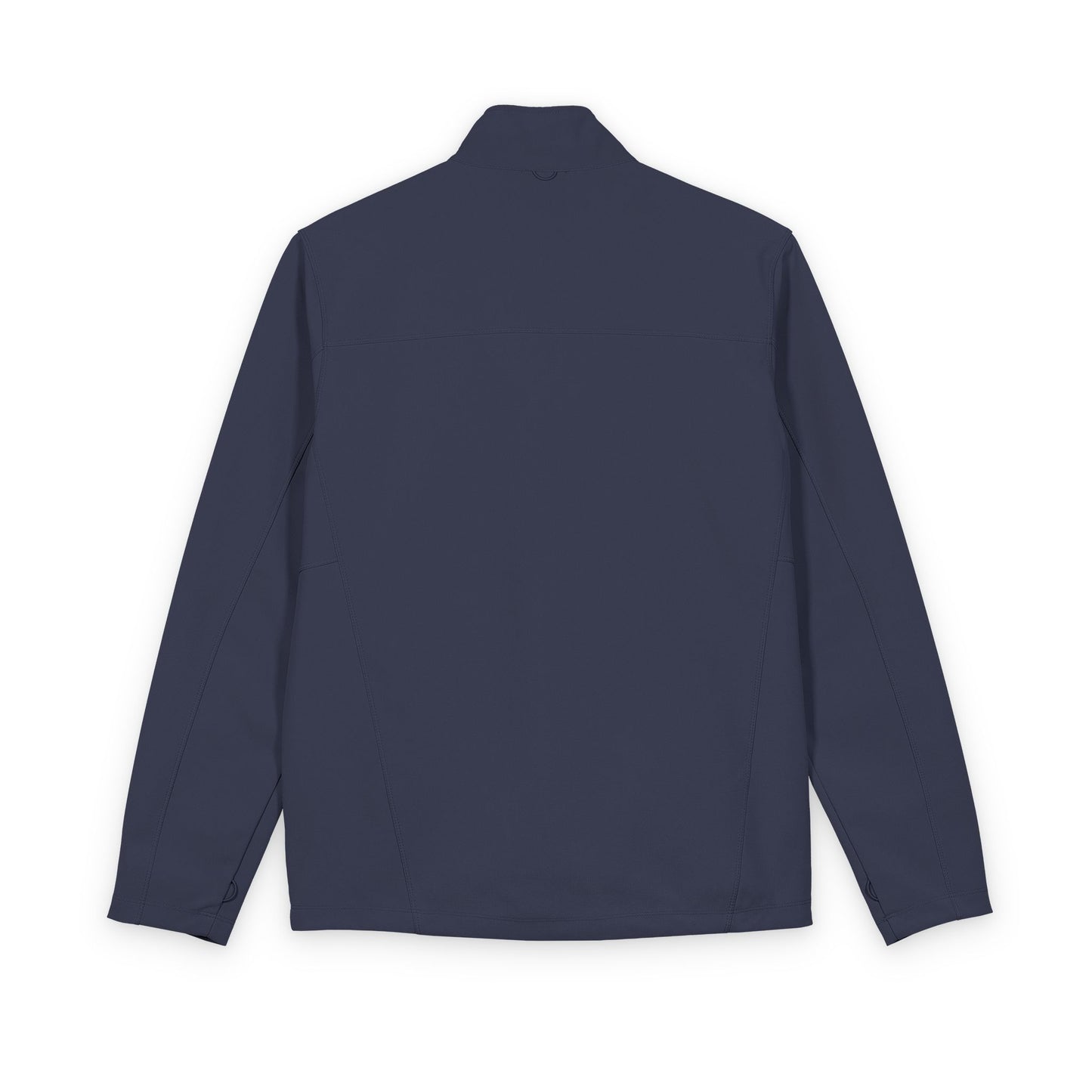 Men's Soft Shell Jacket with Red Floral 'Grateful' Chest Logo