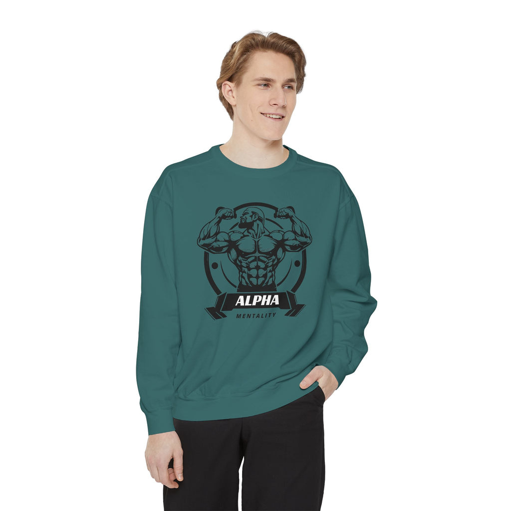 Alpha Mentality Sweatshirt | Muscular Gym Crewneck