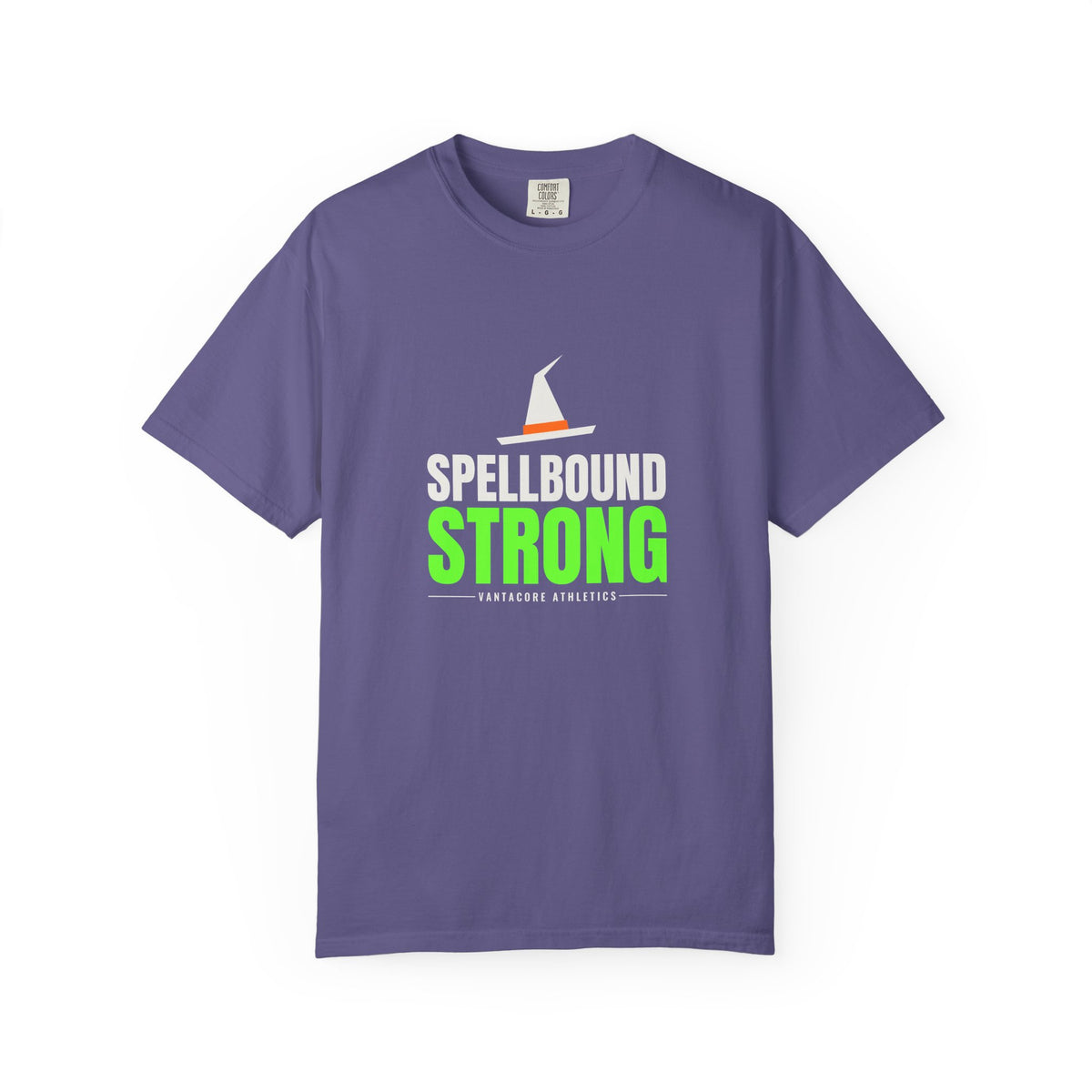 Spellbound Strong | Women's Halloween Garment-Dyed Graphic Tee