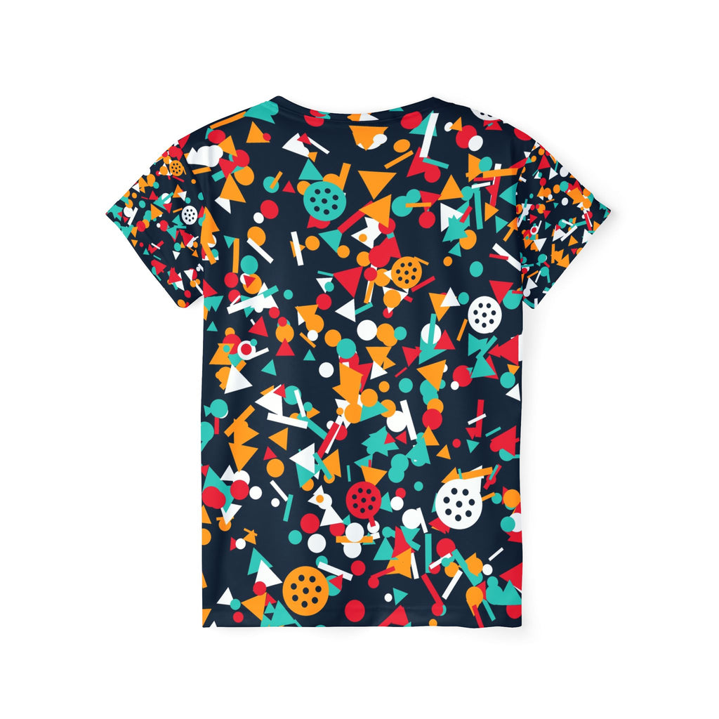 Pickleball Aqua Volt Confetti Pop Women's Sports Jersey