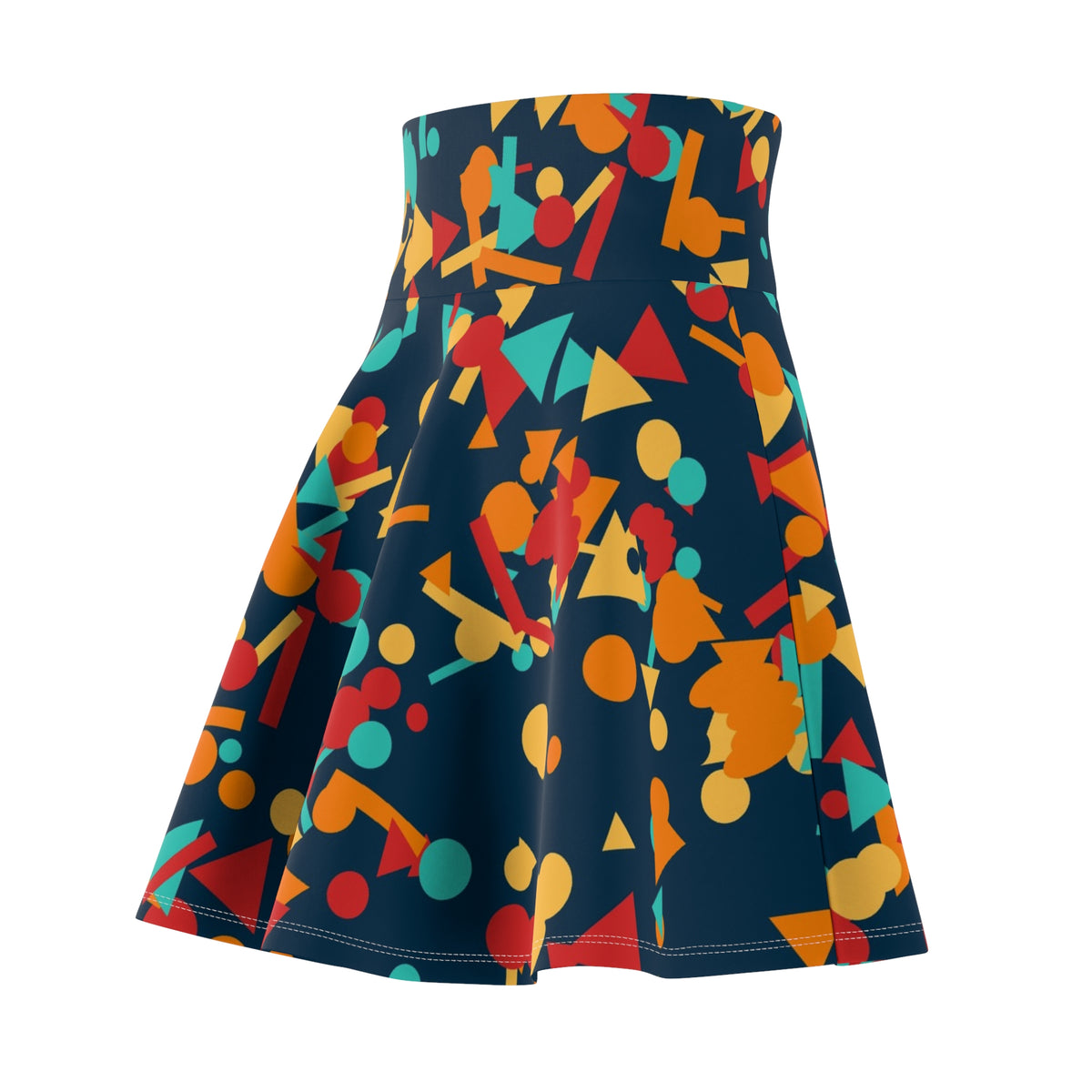 Yoga Tropic Heat Confetti Pop Women's Athletic Skater Skirt