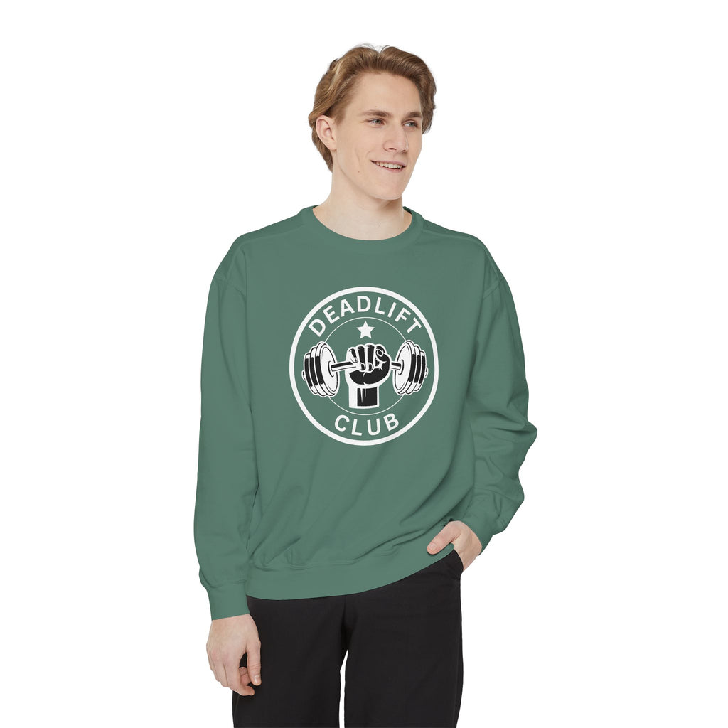 Deadlift Club Sweatshirt | Vintage Weightlifting Crewneck