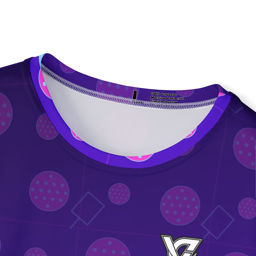 Pickleball Ultra Violet Dink Dot Men's Sports Jersey