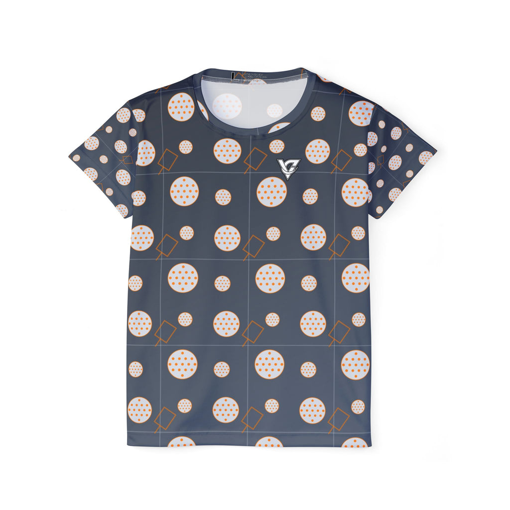 Pickleball Slate Storm Dink Dot Women's Sports Jersey