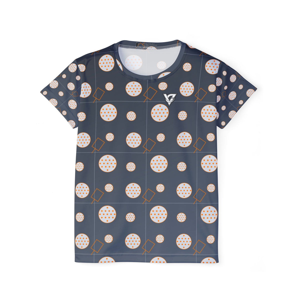 Pickleball Slate Storm Dink Dot Women's Sports Jersey