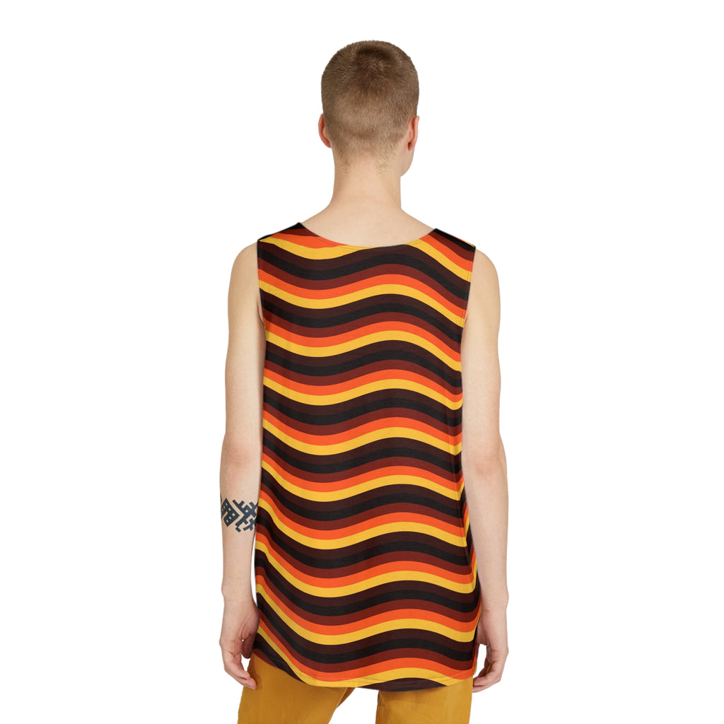 Ember Wave Men's Athletic Tank