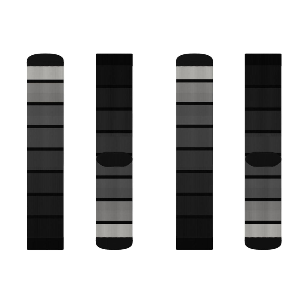 Graphite Horizon Athletic Crew Socks