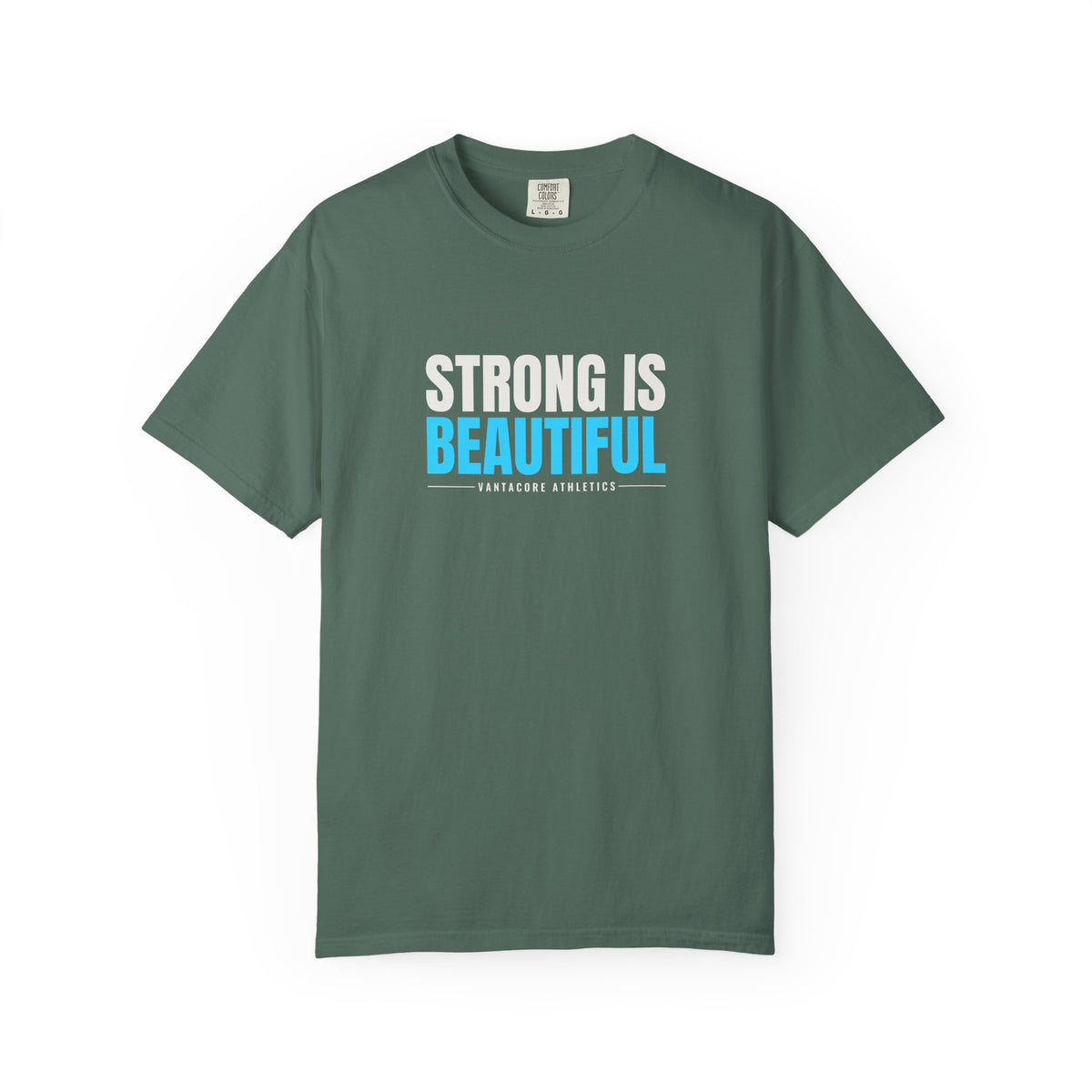 Strong Is Beautiful | Women's Garment-Dyed Graphic Tee