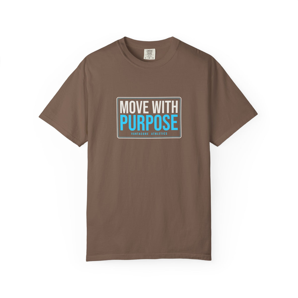 Move With Purpose | Women's Garment-Dyed Graphic Tee